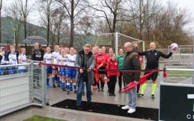 Eerste sportveld Sportpad feestelijk geopend!
