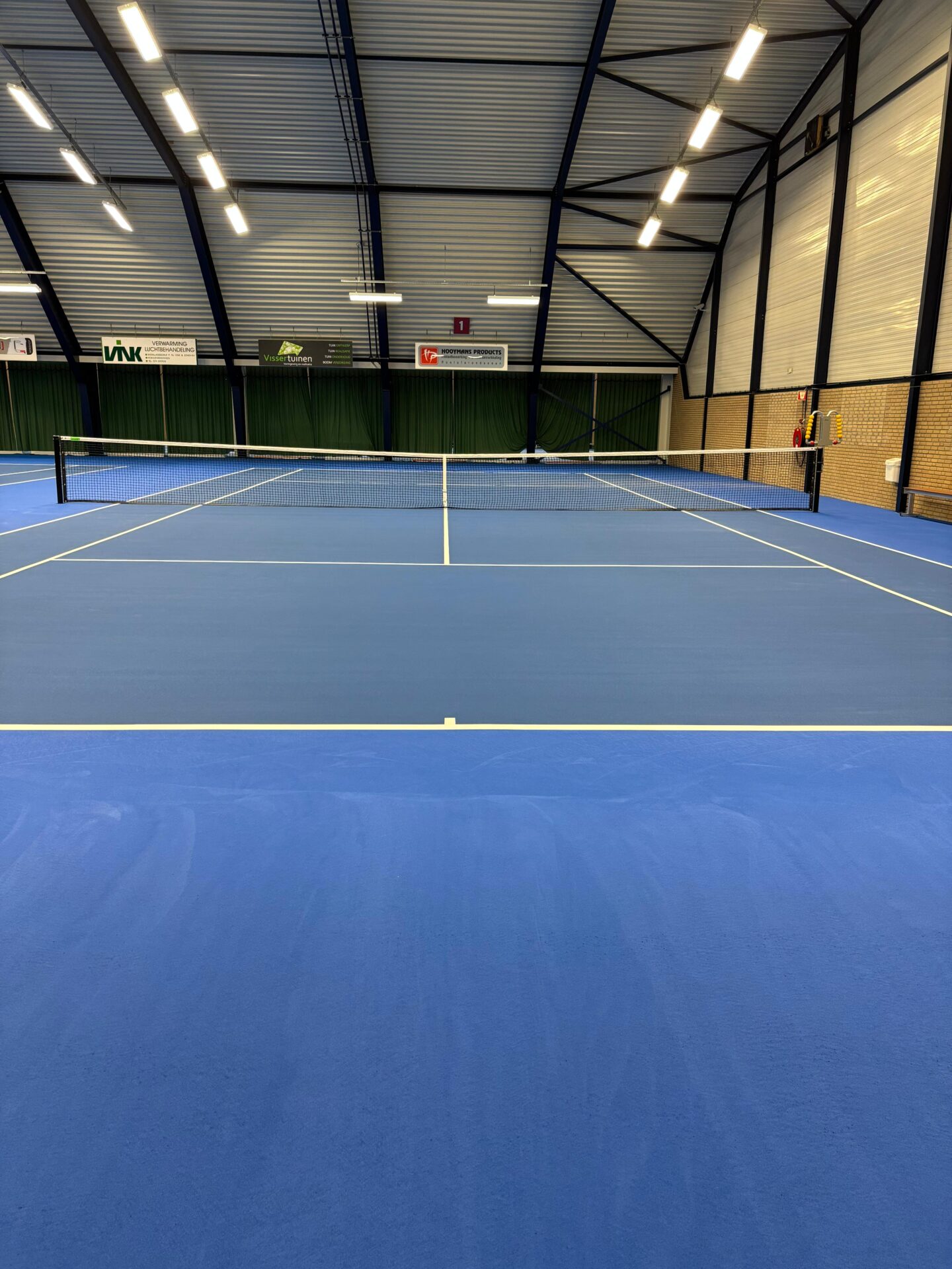 Hardcourt Tennisbaan Tennishal - tennisbaan - De Tweesprong voor tennis & squash
